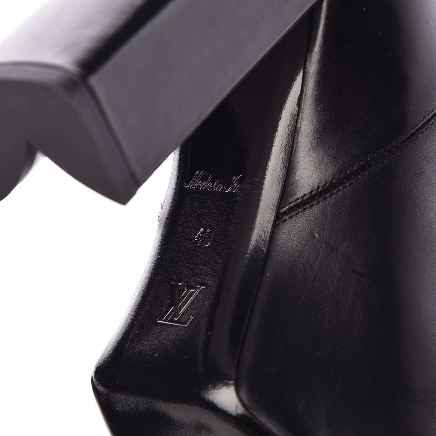 Louis Vuitton Calfskin Matchmake Ankle Boot 40 Black 8 of 12