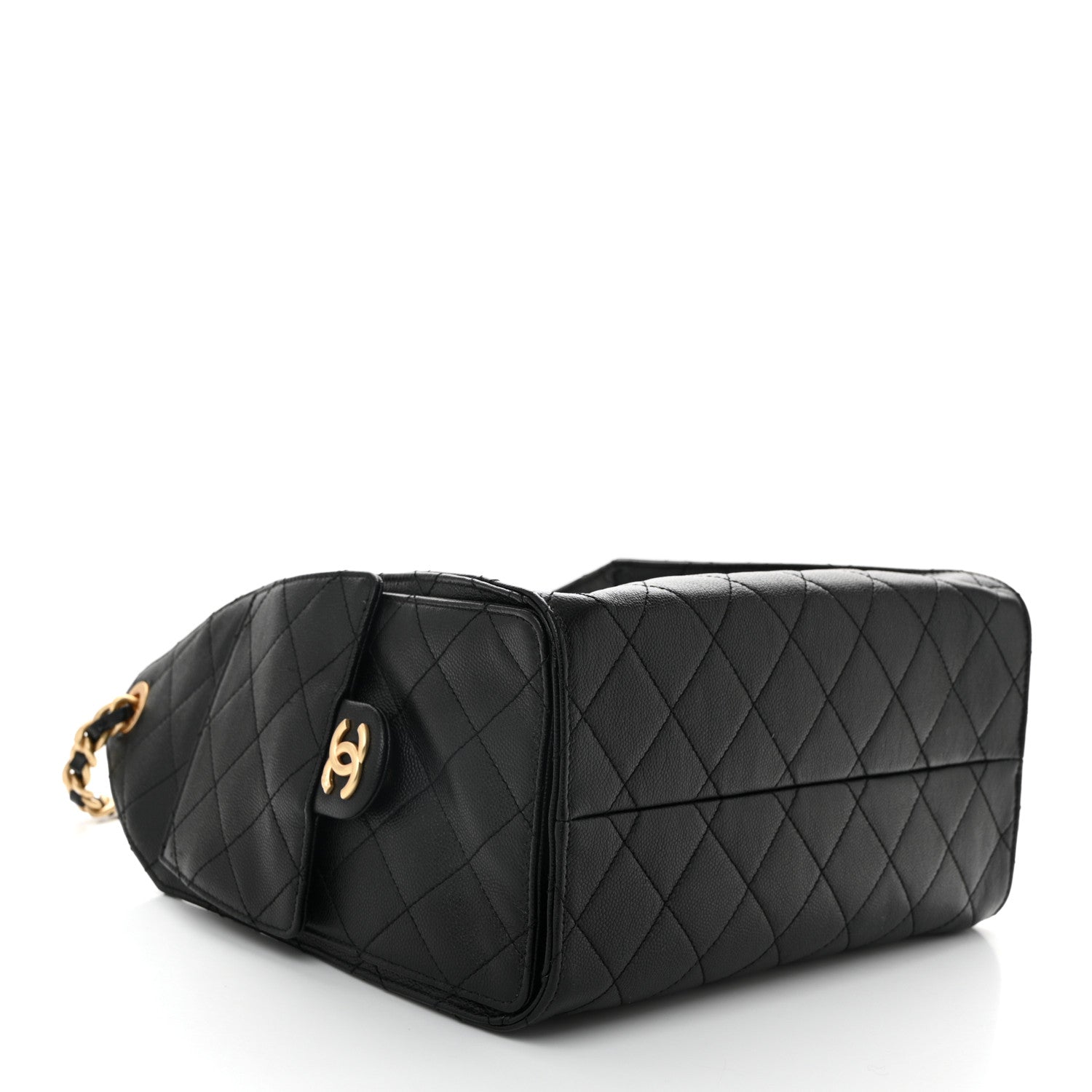 Chanel Caviar Quilted Small Chanel 25 Handbag Black 4 of 10