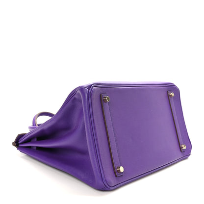 Hermes Epsom Birkin 35 Crocus 4 of 11