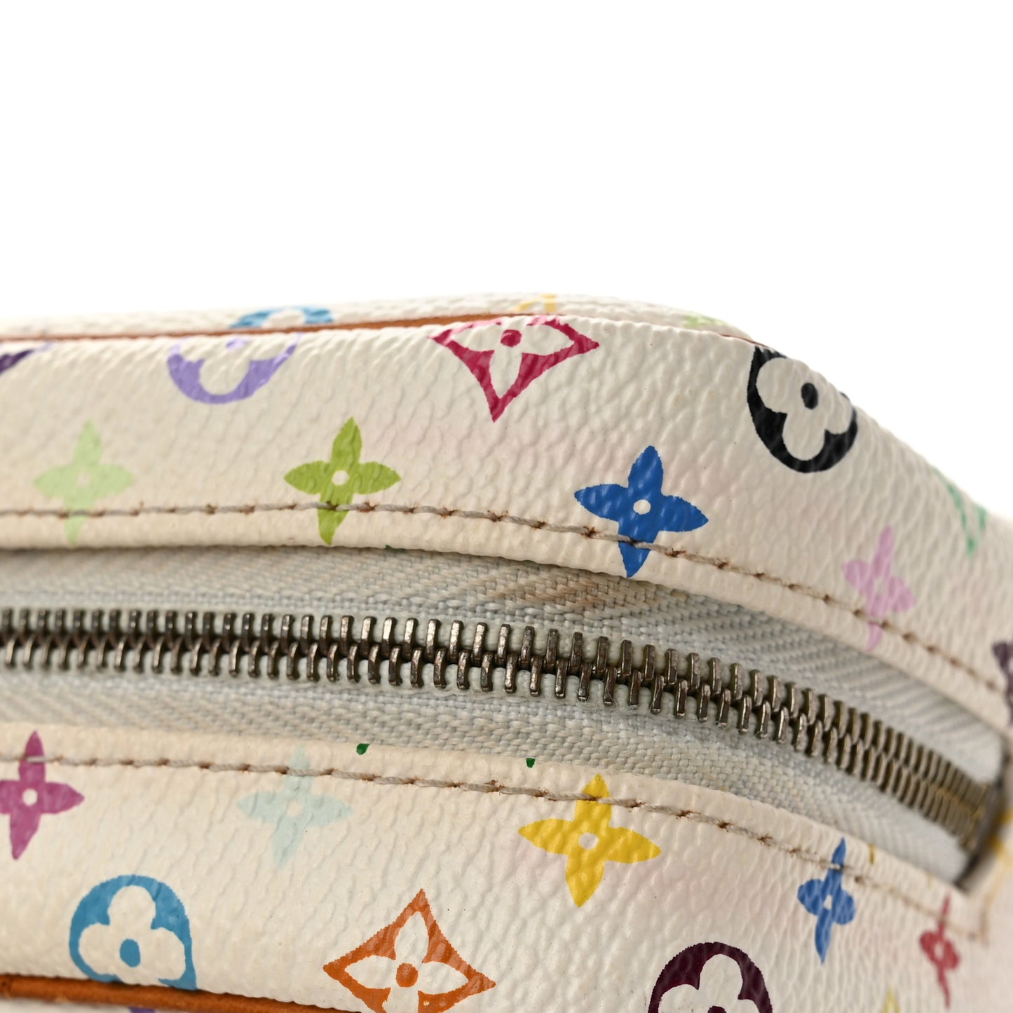 Monogram Multicolor Trousse Wapity White