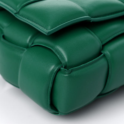 Bottega Veneta Nappa Maxi Intreccio Padded Cassette Crossbody Bag Racing Green 7 of 15