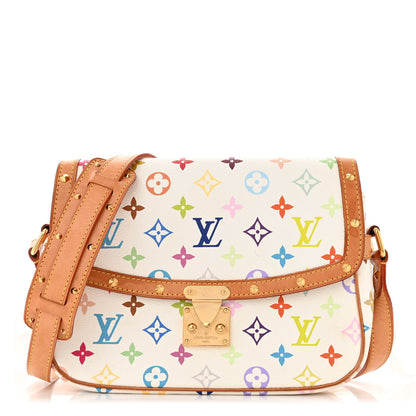 Louis Vuitton LOUIS VUITTON Monogram Multicolor Sologne White 1 of 14