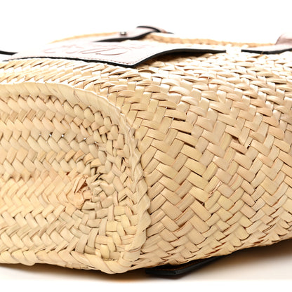 Loewe Raffia Basket Tote Bag Natural Tan 10 of 10