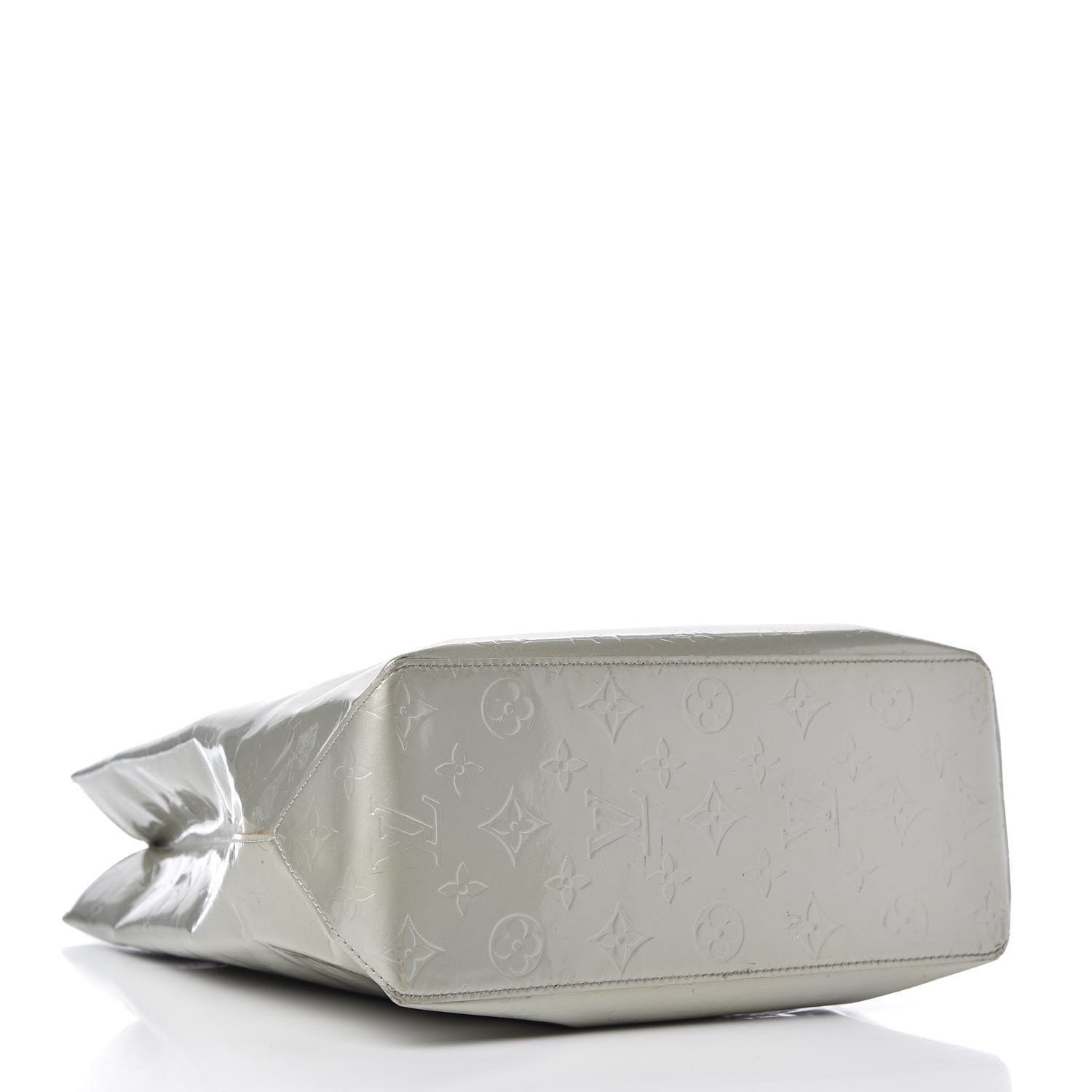 Louis Vuitton Vernis Reade MM Silver 4 of 11