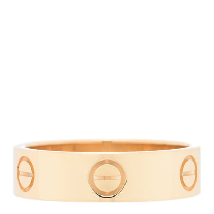 Cartier 18K Yellow Gold 5.5mm LOVE Ring 58 8.5 3 of 4