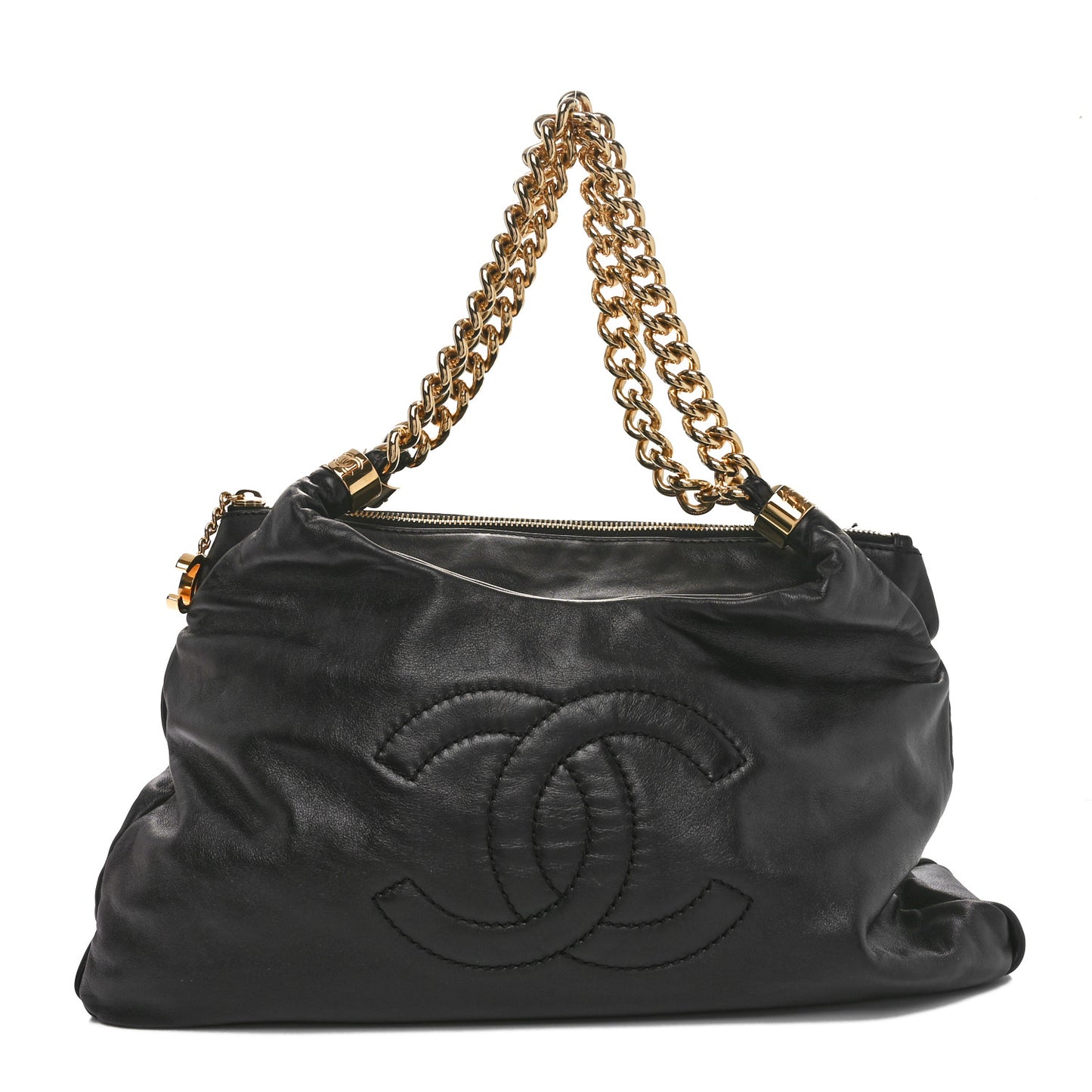 Calfskin Rodeo Drive Hobo Black