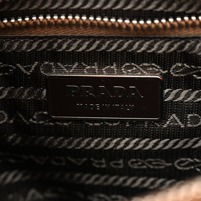 Prada Canapa Cinghiale Shoulder Bag Ebano Orange 6 of 11