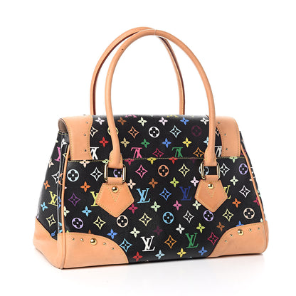 Louis Vuitton Monogram Multicolor Beverly GM Black 4 of 15