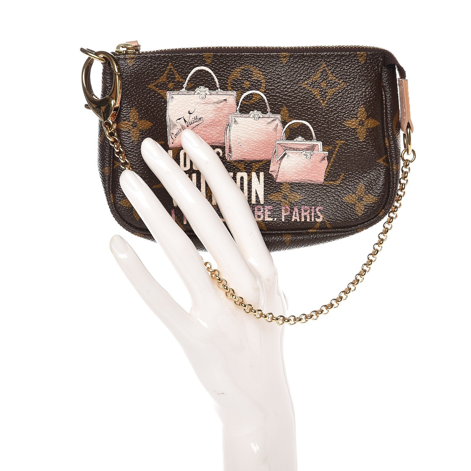 Louis Vuitton Monogram Affiche Mini Pochette Accessories 2 of 8