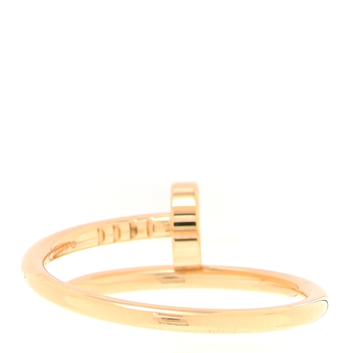 18K Yellow Gold Small Juste Un Clou Ring 56 7.5