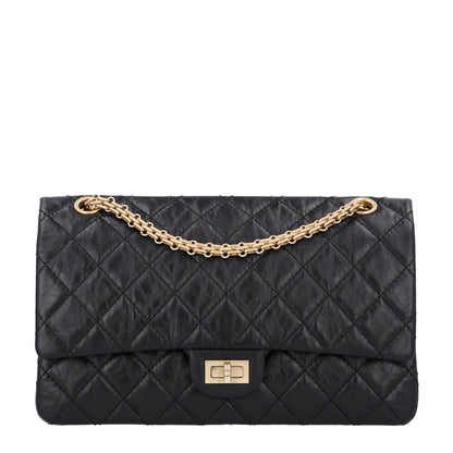 Chanel Aged Calfskin Quilted 2.55 Reissue 226 Flap Black 1 of 10