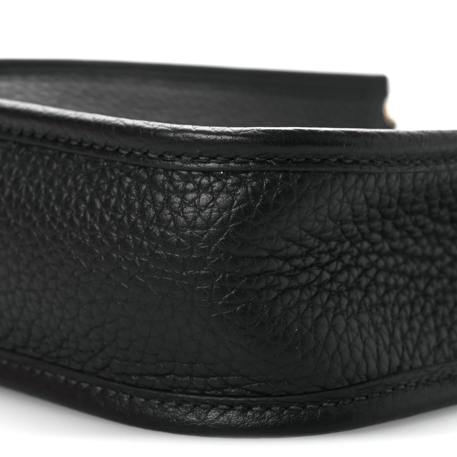 Hermes Taurillon Clemence Evelyne TPM Black 10 of 11