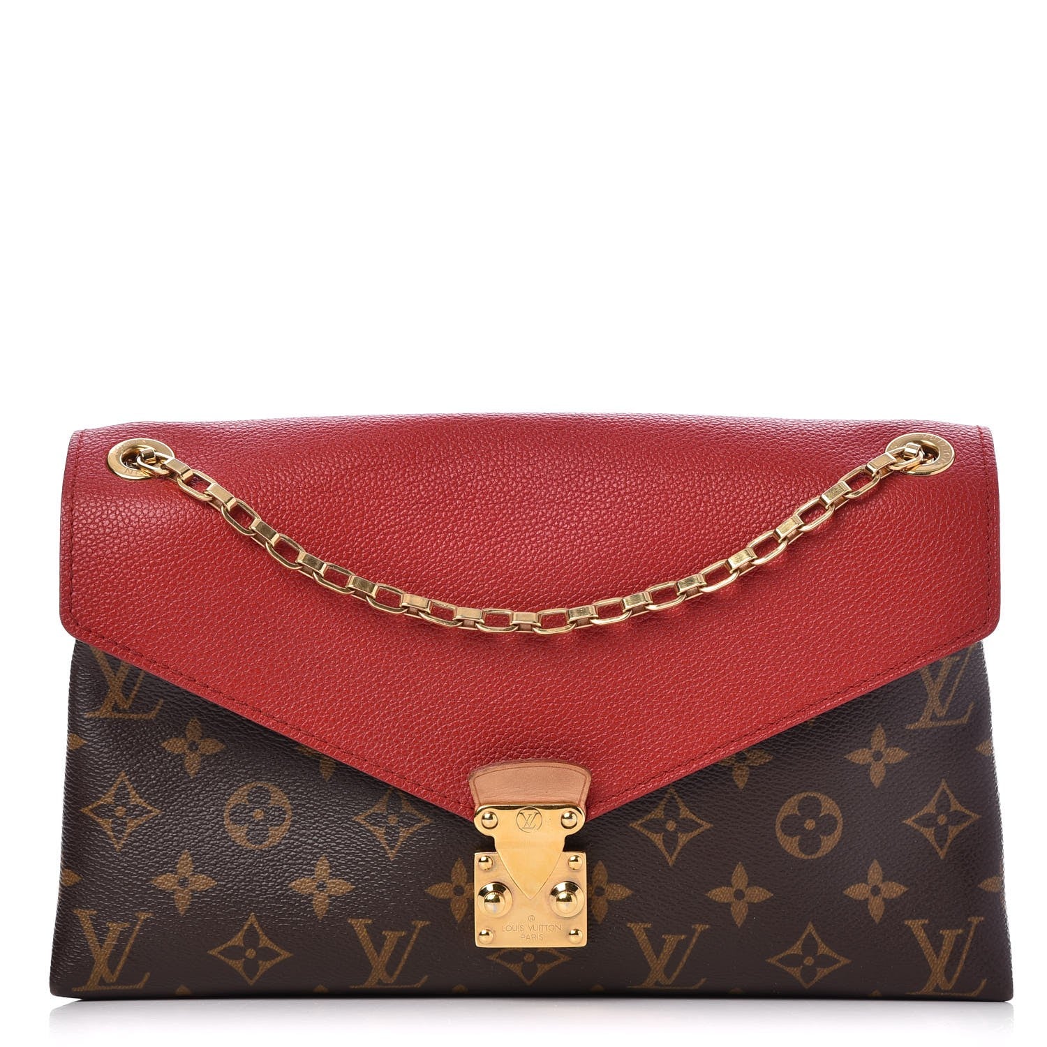 Louis Vuitton Monogram Pallas Chain Cherry 1 of 8