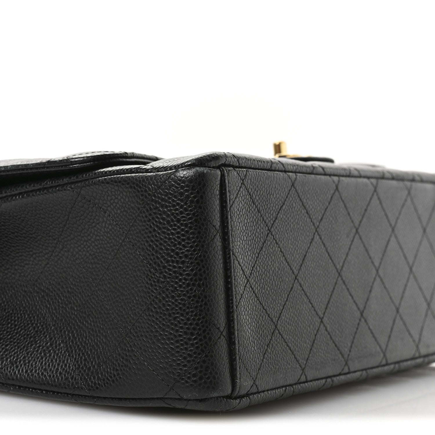 Chanel Caviar Quilted Maxi Double Flap Black 9 of 12