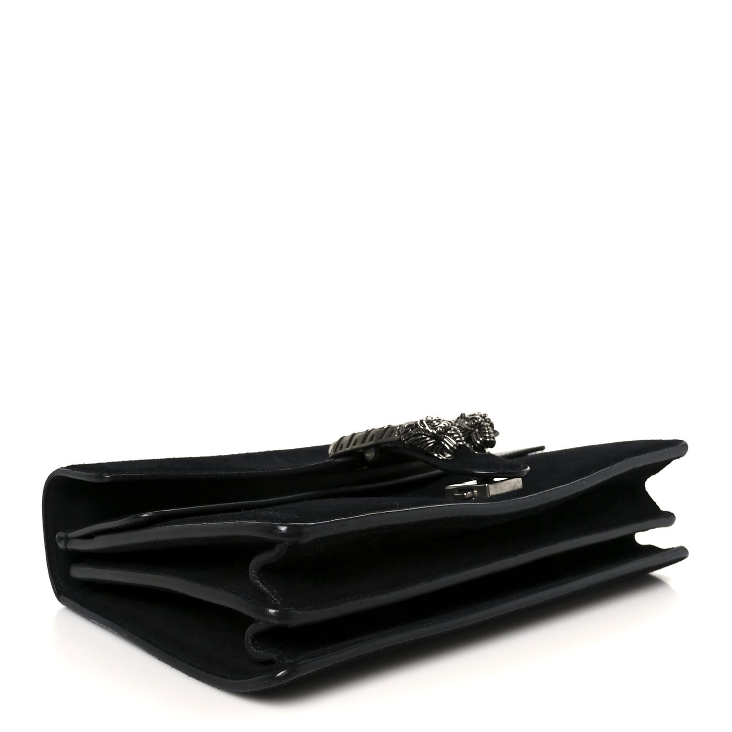 Suede Small Dionysus Shoulder Bag Black