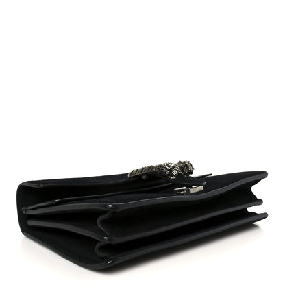 Gucci Suede Small Dionysus Shoulder Bag Black 4 of 10