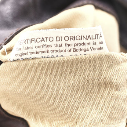 Bottega Veneta Nappa Intrecciato Flap Clutch Ebano 8 of 12