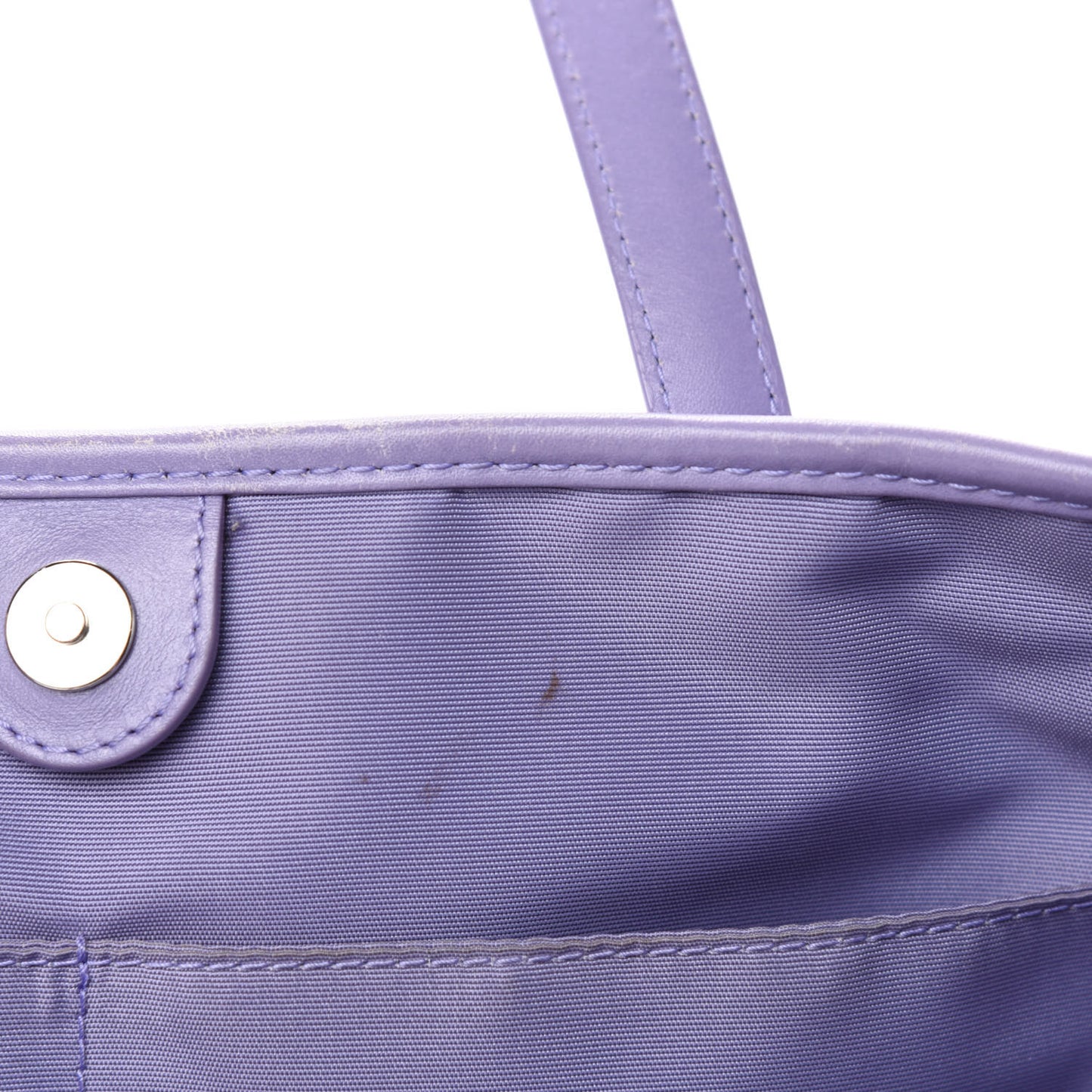 Coated Canvas Cannage Medium Panarea Tote Lilac