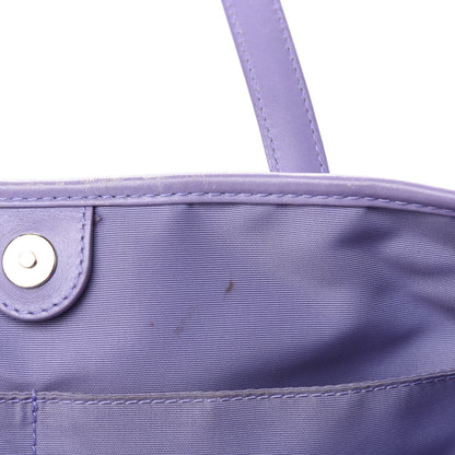 Christian Dior Coated Canvas Cannage Medium Panarea Tote Lilac 12 of 16