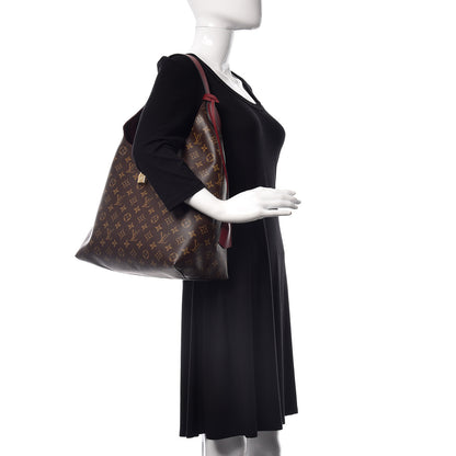 Louis Vuitton Monogram Flower Hobo Bordeaux 2 of 11