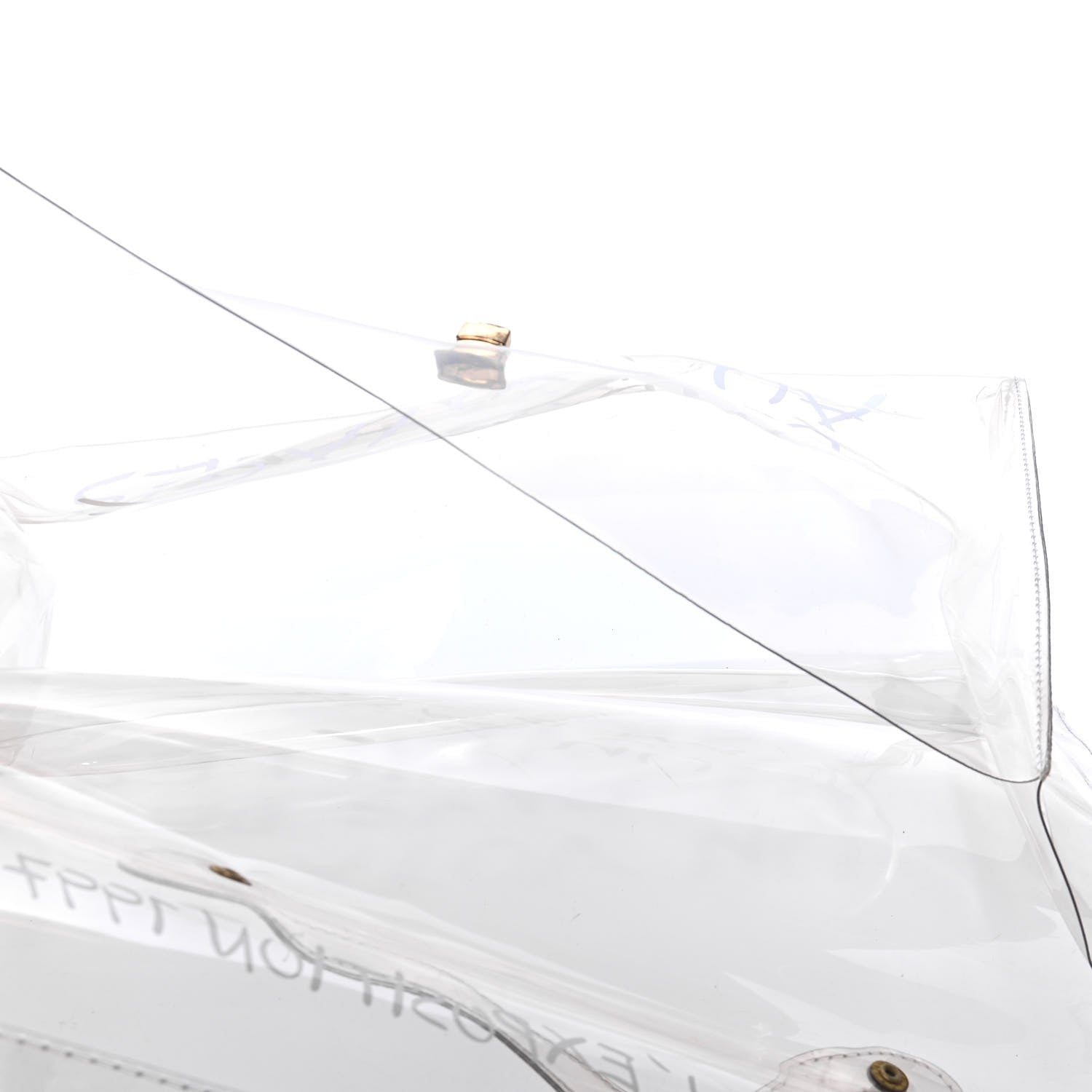 Hermes Vinyl Souvenir De L'Exposition Kelly Transparent 5 of 7