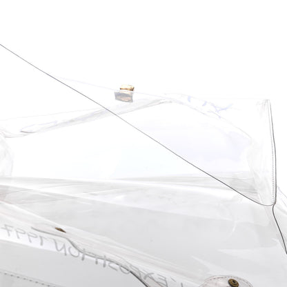 Hermes Vinyl Souvenir De L'Exposition Kelly Transparent 5 of 7