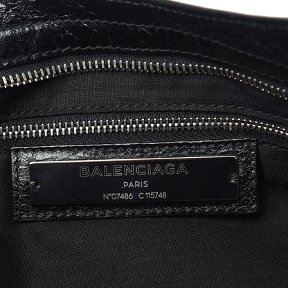 Balenciaga Agneau Classic Silver Hardware City Black 5 of 8