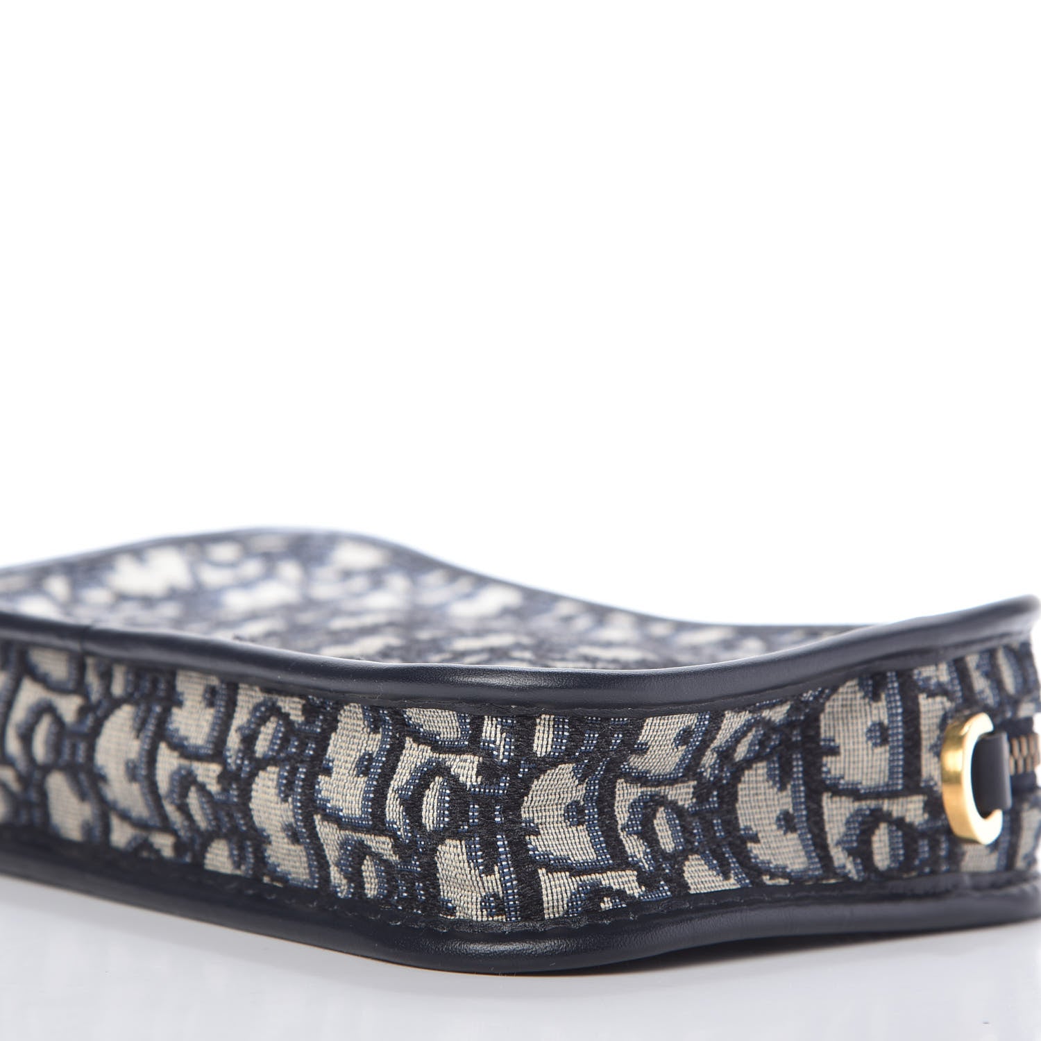 Christian Dior Oblique Diorquake Clutch Blue 7 of 8