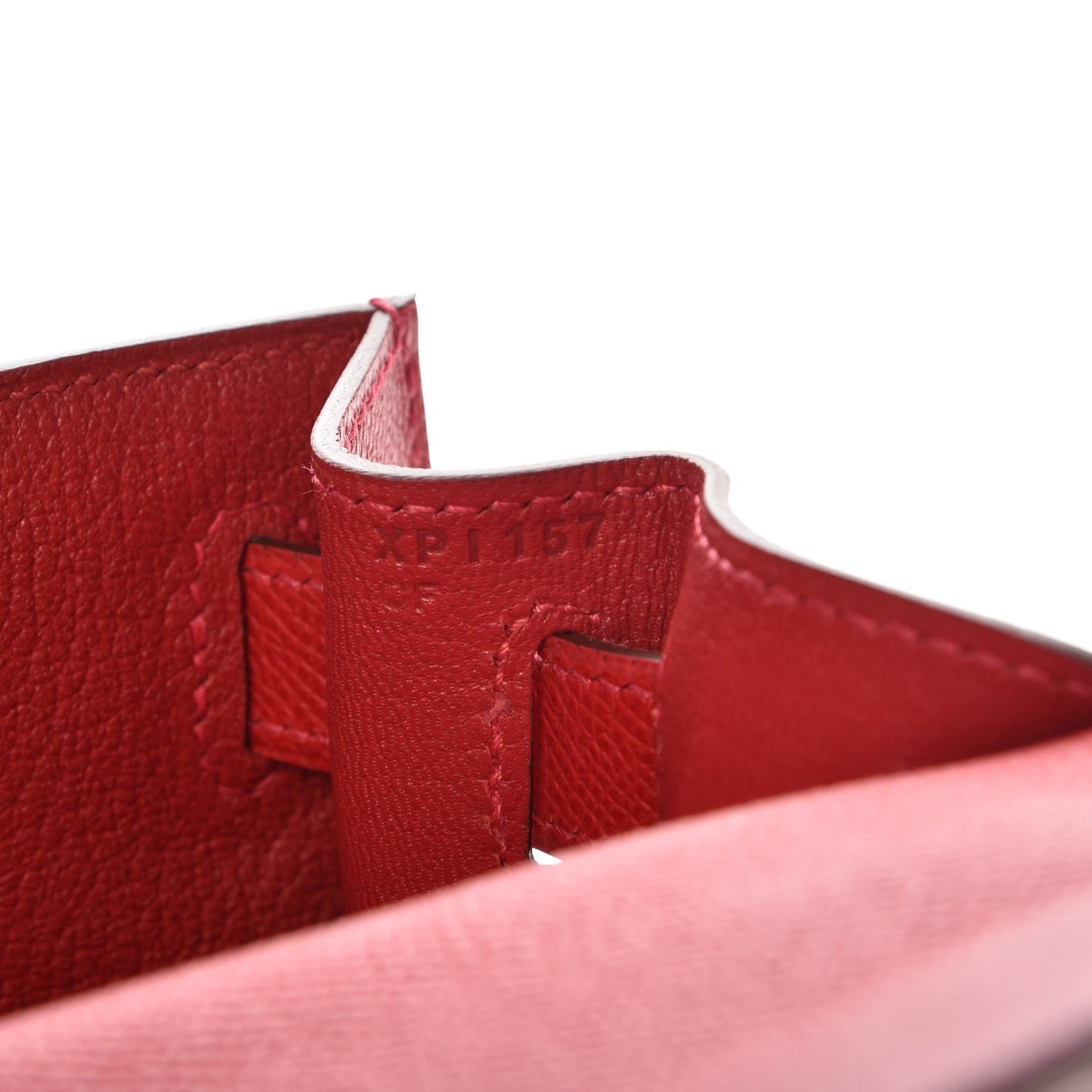 Epsom Kelly Sellier 28 Rouge Casaque