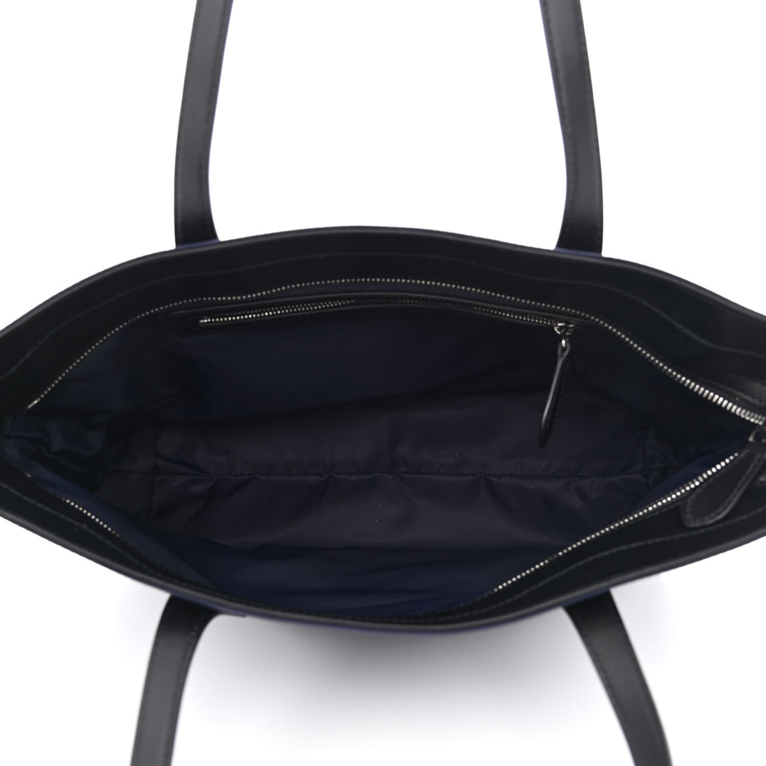 Burberry Nylon Logo Small Ardwell Tote Navy 5 of 13