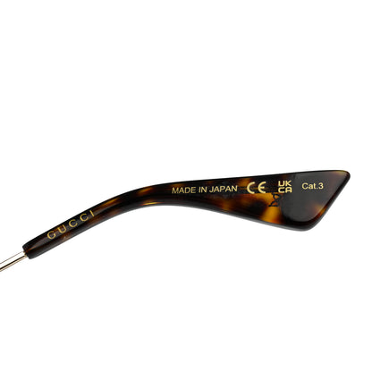 Gucci Web Aviator Sunglasses GG0062S Green Red 5 of 8