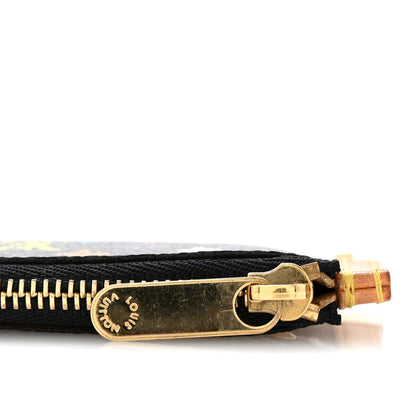 Louis Vuitton Monogram Multicolor Key Pouch Black 8 of 10