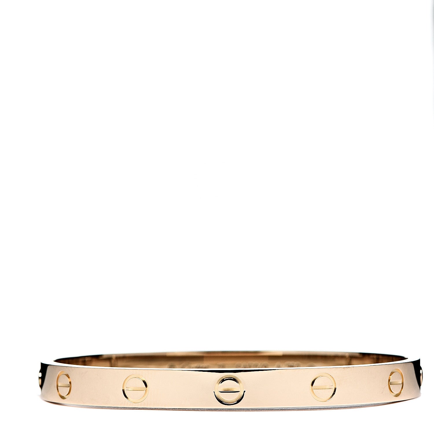 Cartier 18K Yellow Gold LOVE Bracelet 17 1 of 6