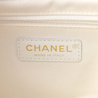 Chanel Caviar Quilted Medium Business Affinity Flap White 6 of 12