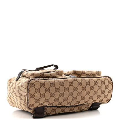 Gucci Monogram Backpack Dark Brown 4 of 15