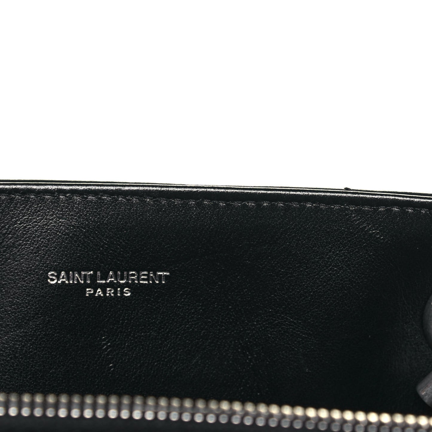 Calfskin Y Quilted Monogram Large Loulou Shopper Black