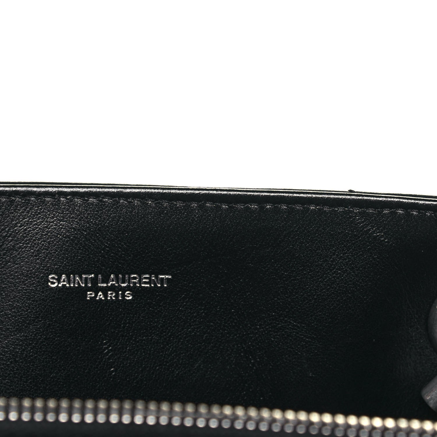 Saint Laurent Calfskin Y Quilted Monogram Large Loulou Shopper Black 15 of 16