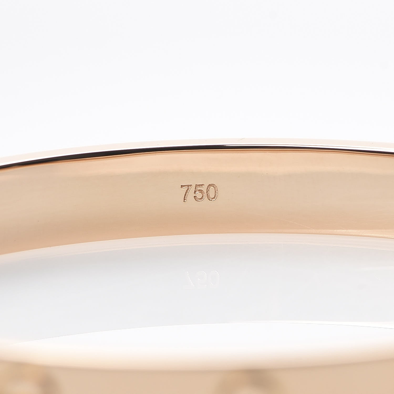Cartier 18K Pink Gold LOVE Bracelet 16 5 of 6