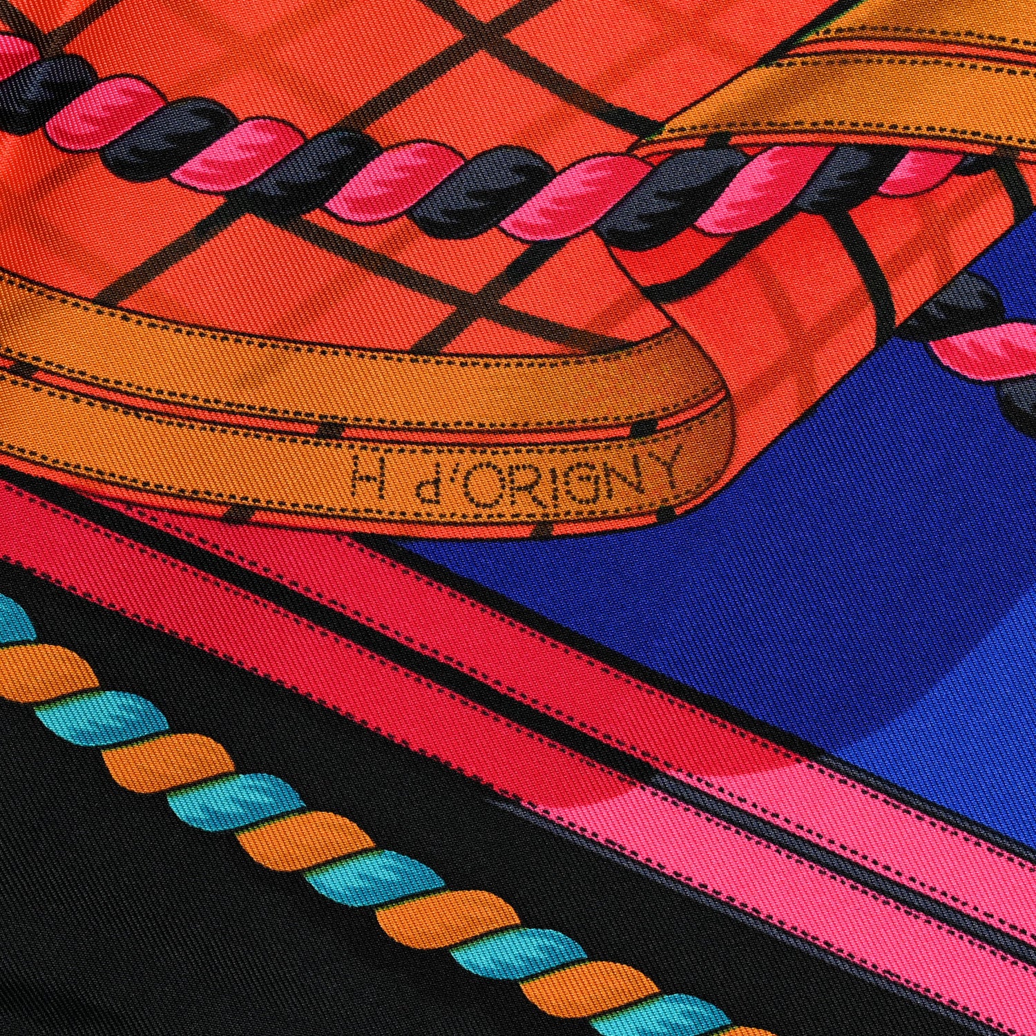 Hermes Silk Grande Tenue Scarf 90 2 of 6