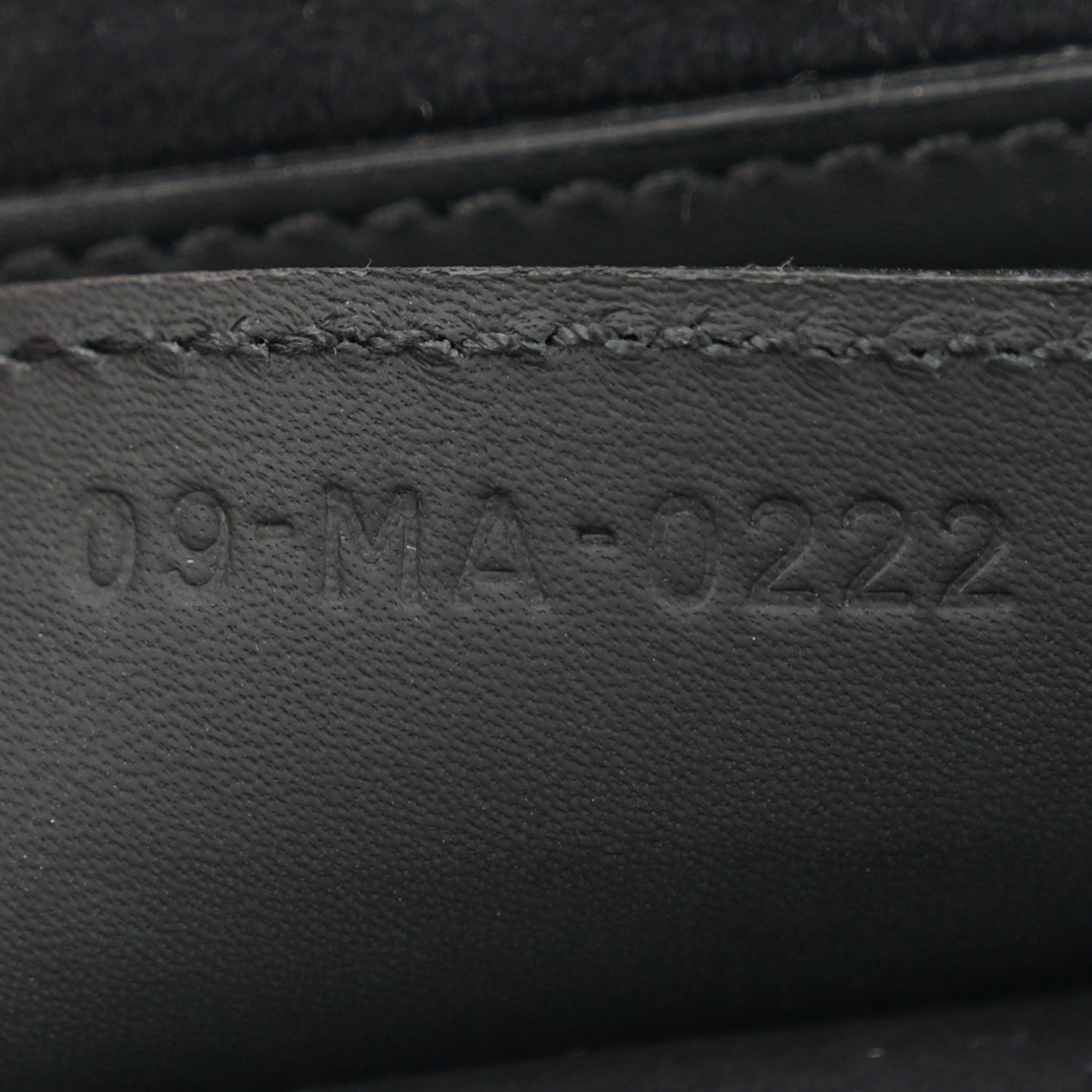 Ultra Matte Calfskin Saddle Bag Black