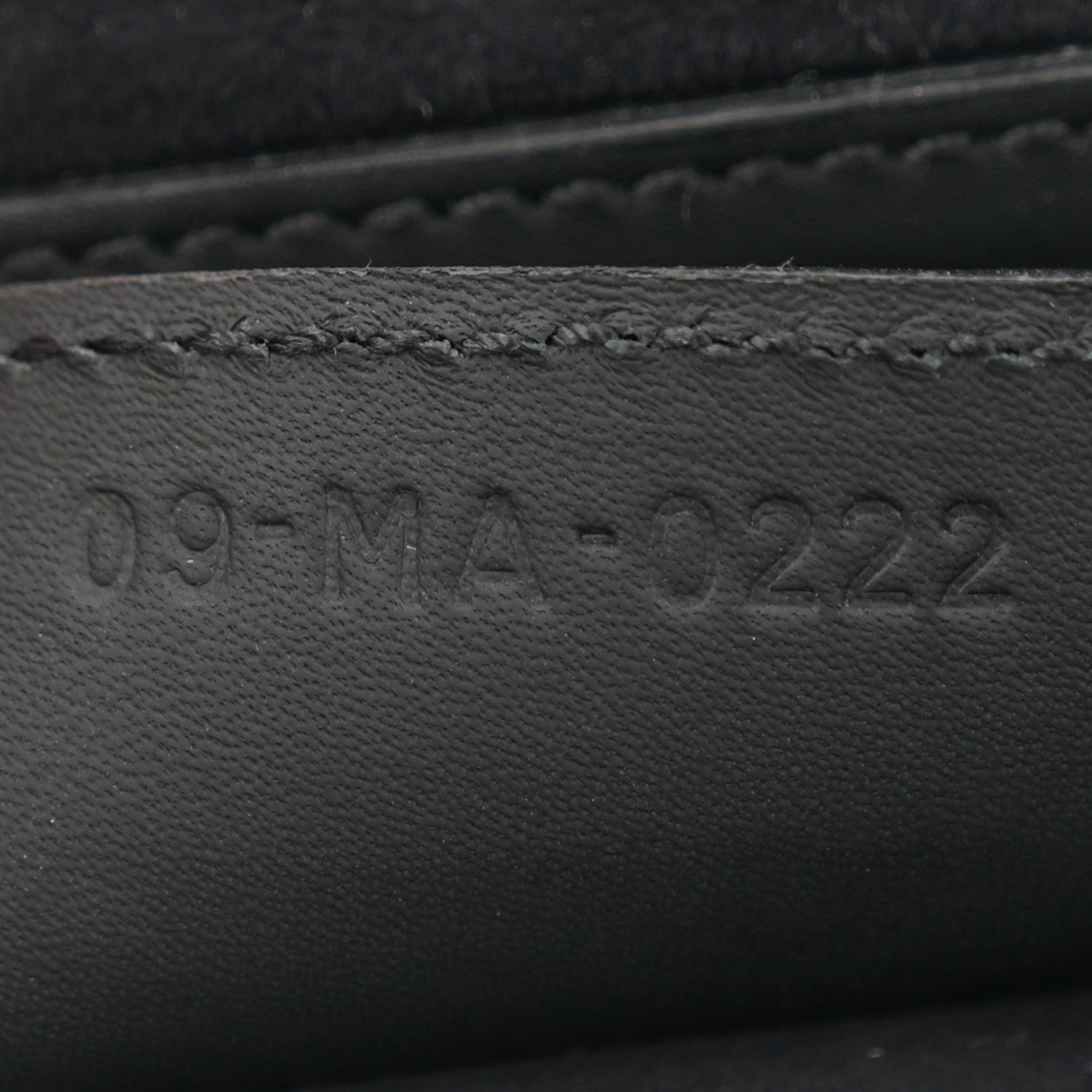 Christian Dior Ultra Matte Calfskin Saddle Bag Black 7 of 11