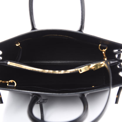 Saint Laurent Grained Calfskin Small Sac De Jour Black 5 of 7
