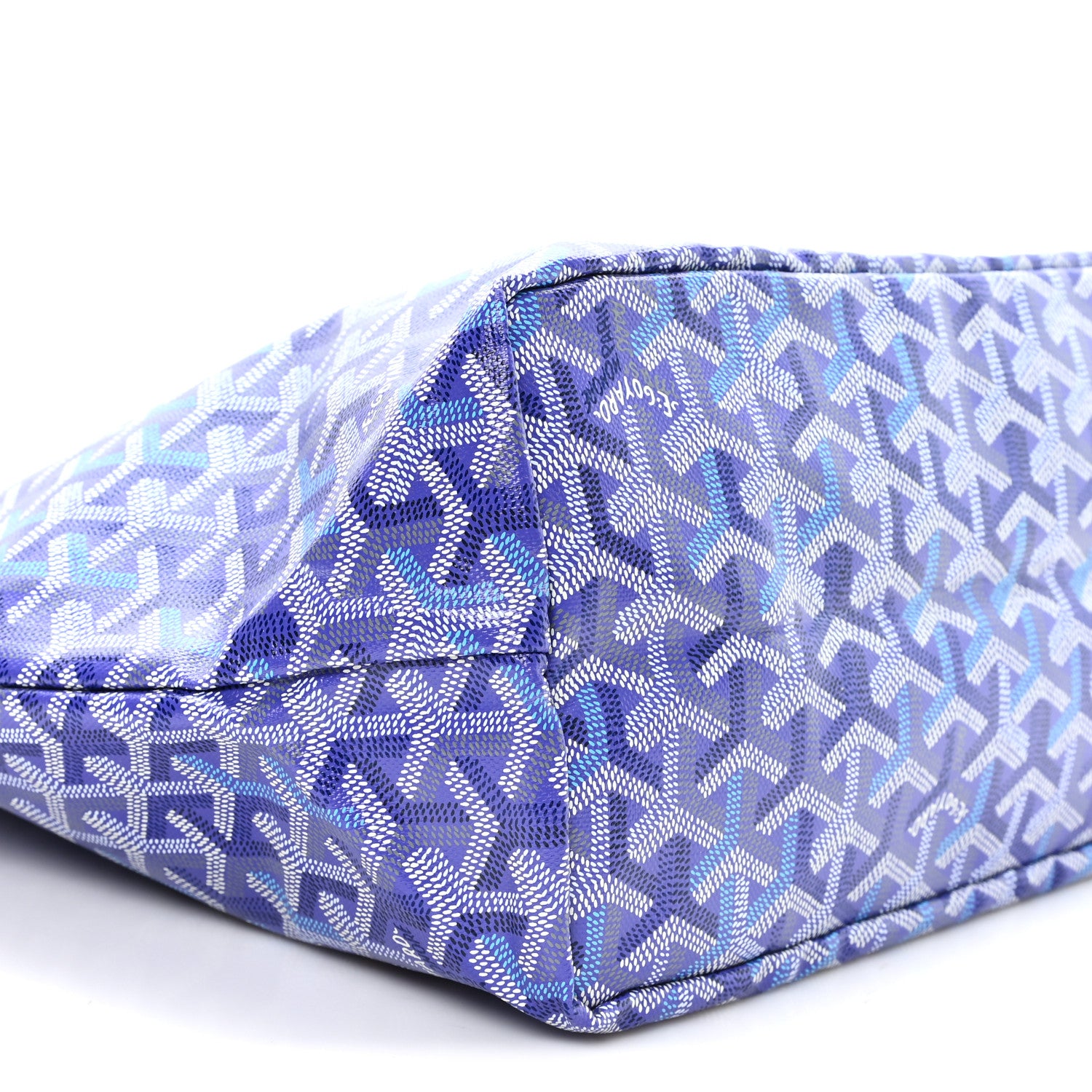 Goyard Goyardine Saint Louis PM Blueberry Purple 10 of 11