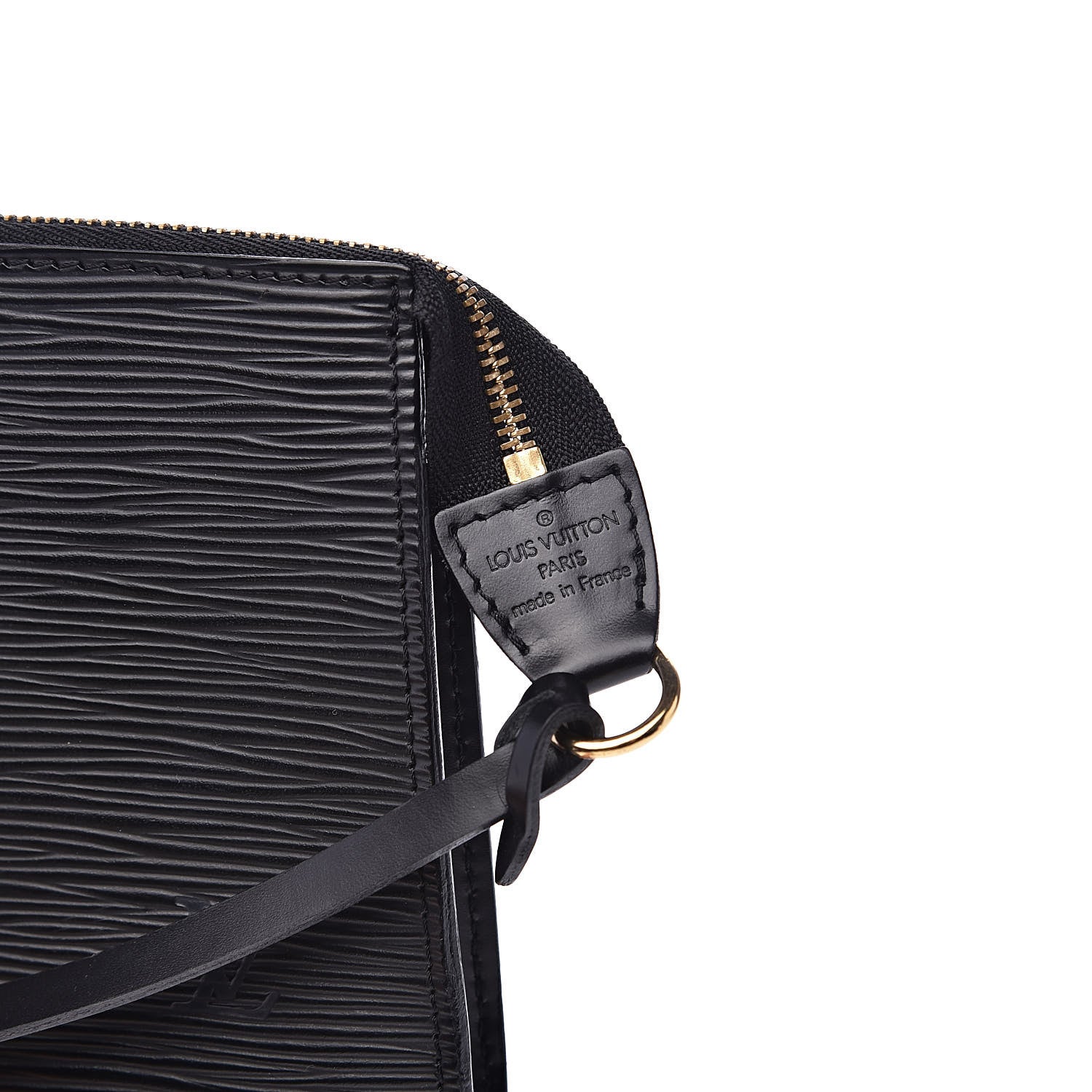 Louis Vuitton Epi Pochette Accessories 24 Black 7 of 7