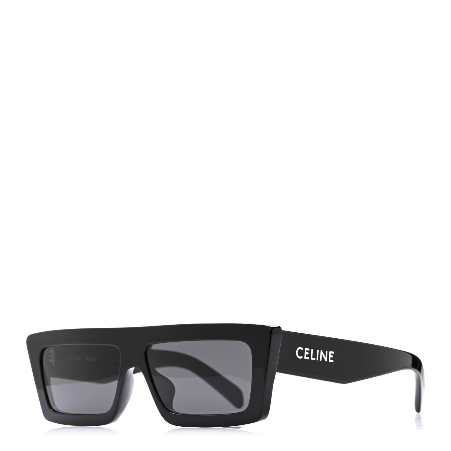 Acetate Monochroms Square Sunglasses CL40214U Black