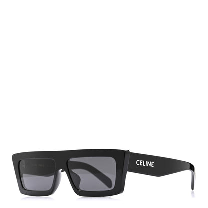 Celine Acetate Monochroms Square Sunglasses CL40214U Black 1 of 6
