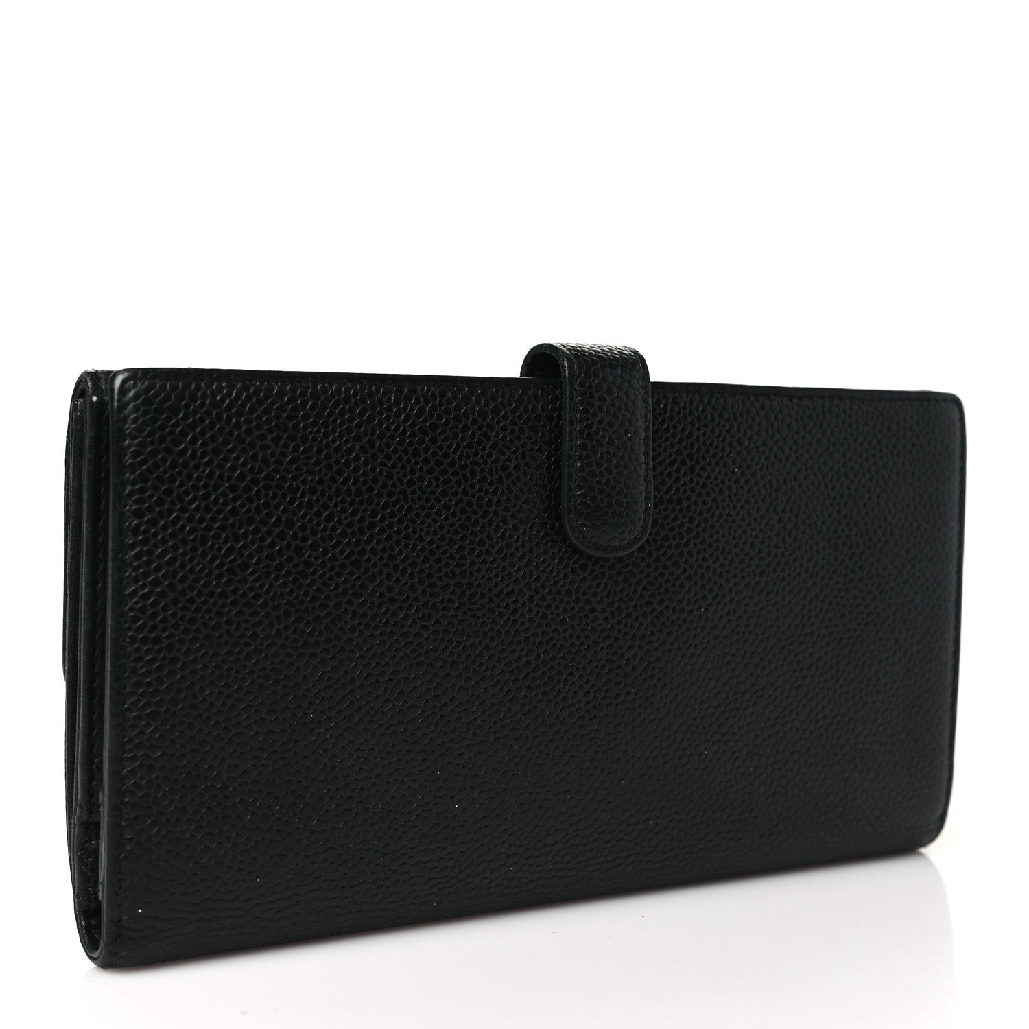Chanel Caviar Timeless CC French Long Wallet Black 3 of 8