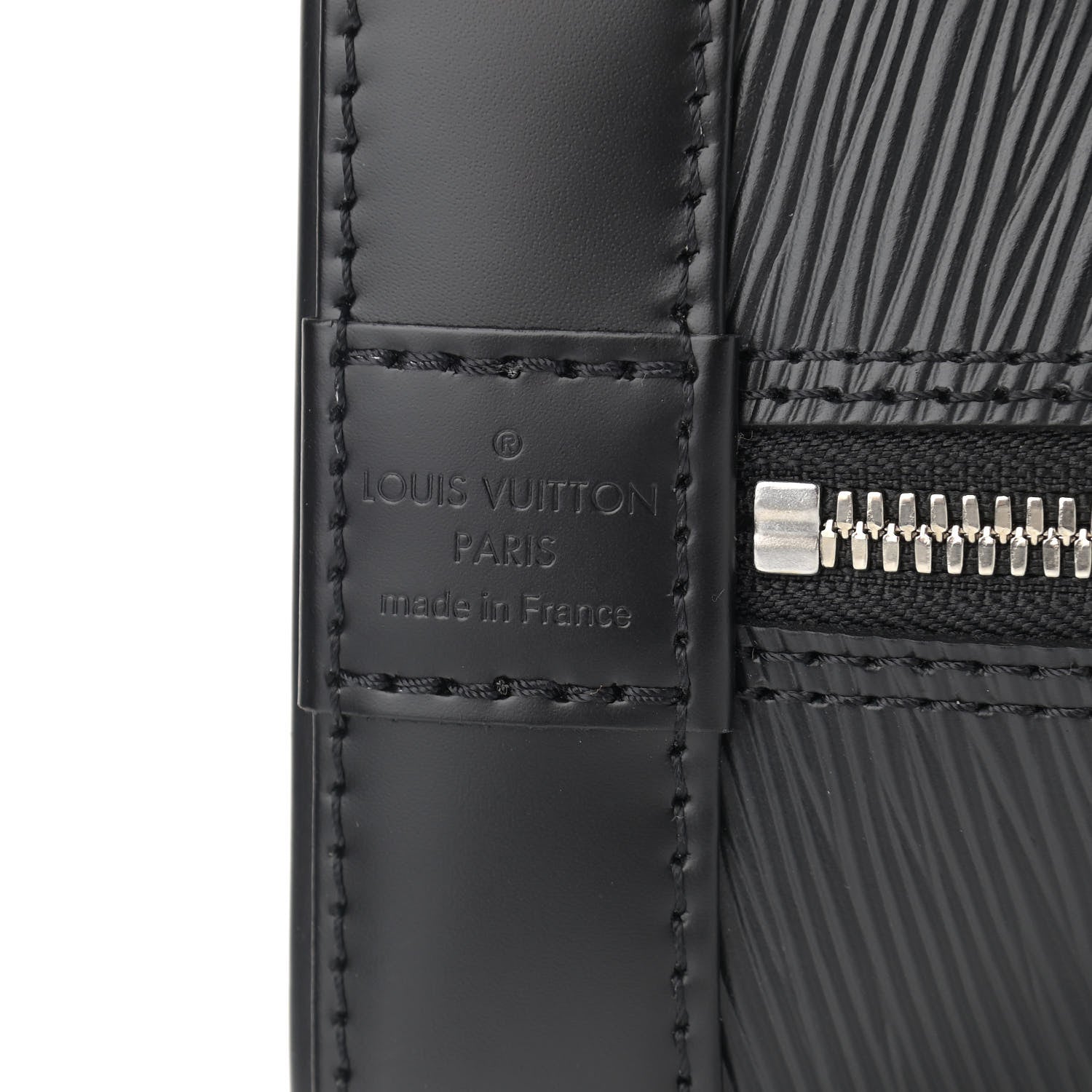 Louis Vuitton Epi Alma PM Black 7 of 12