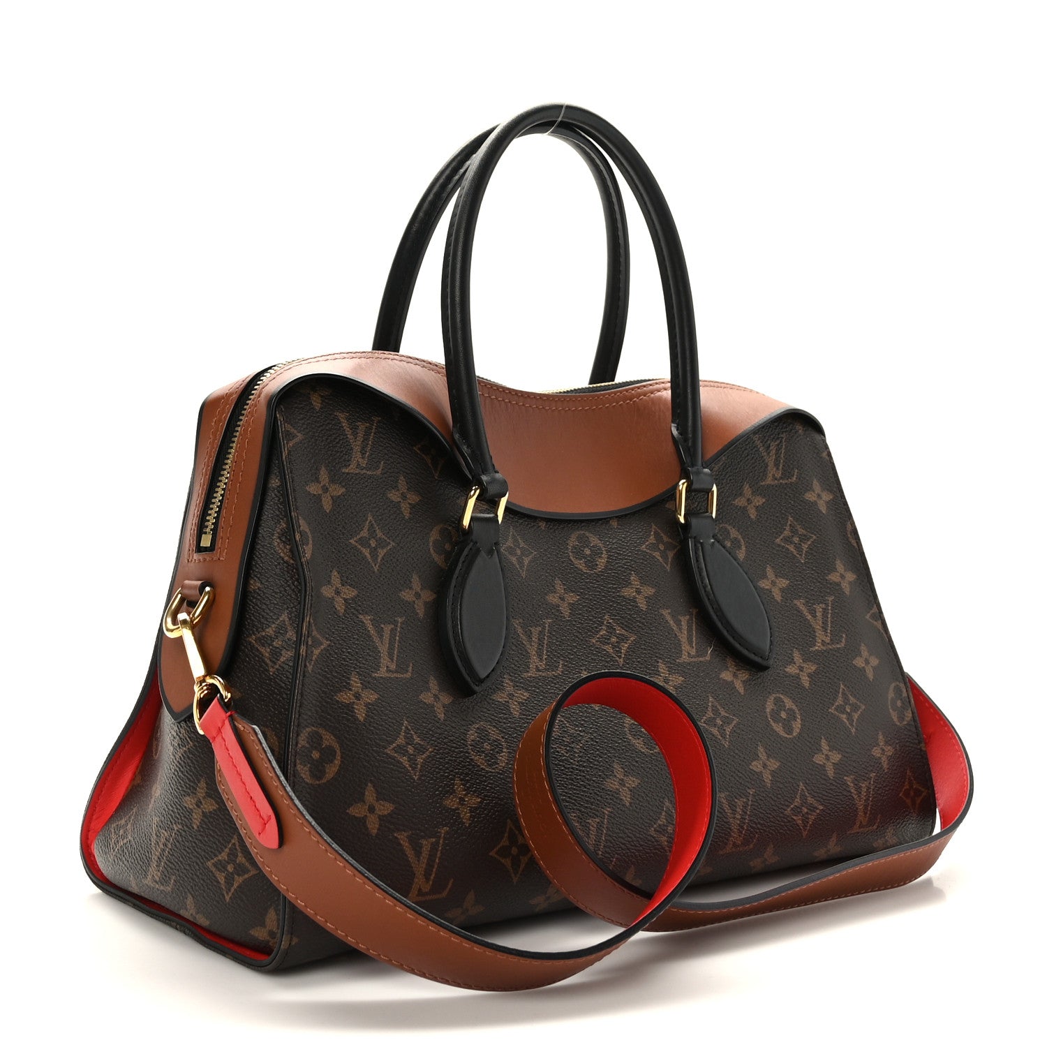 Louis Vuitton Monogram Tuileries Caramel Rouge 3 of 8