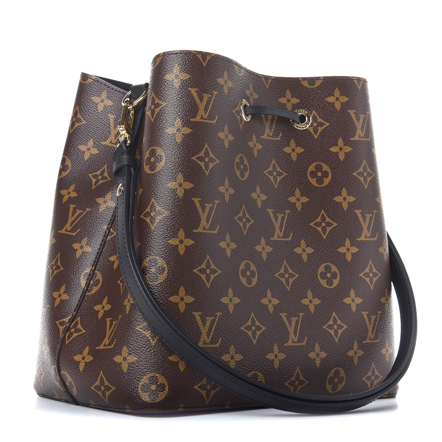 Louis Vuitton Monogram Neonoe MM Black 3 of 6